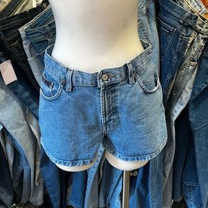Vintage 90s Lei denim shorts Daisy Dukes Med Wash Jean Shorts